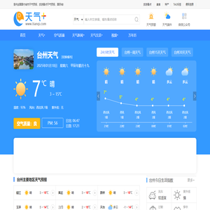 【台州天气预报】台州天气预报一周,台州天气预报15天,30天,今天,明天,7天,10天,未来台州一周天气预报查询—天气网