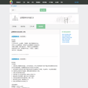 运营管理专员岗位职责|运营管理专员工作内容 - 职业圈